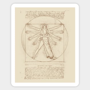 Vitruvian Nico Sticker